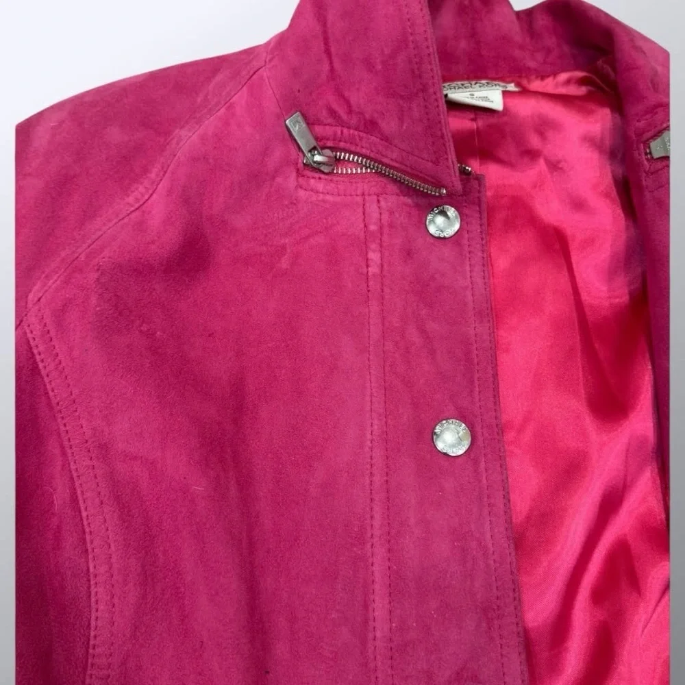 Michael Kors‎ Pink Suede Jacket